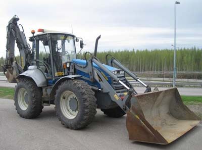 экскаватор-погрузчик lannen 8800