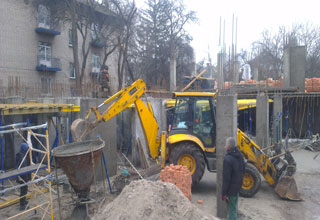 аренда экскаватора-погрузчика аренда экскаватора в киеве