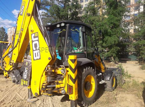 Услуги экскаватора - погрузчика Jcb